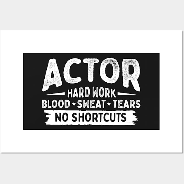 Acting Funny Actor Wall Art by MasterMuseum